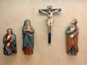 Restauración del conjunto escultórico del Calvario